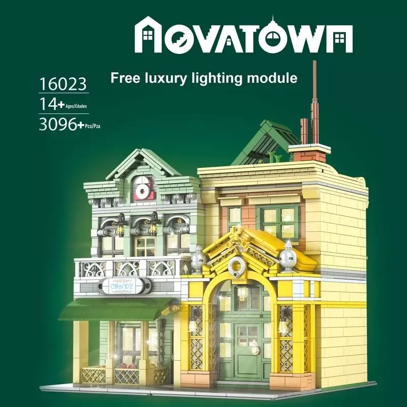 Конструктор Mould King 16023 французский ресторан купить в магазине  HDRETAIL г. Тюмень